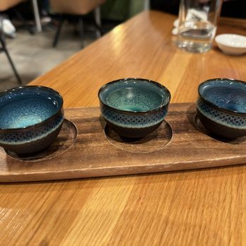 Beyond Sushi - Sake flight... - Vegan Near Me - New York, New York Beyond Sushi - Sake flight... - Vegan Near Me - New York, New York