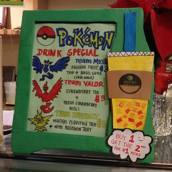 Cyclo Noodles - They have a Pokémon drink special, buy one and get the 2nd drink for $1 - Cambodian Near Me - Long Beach, California Cyclo Noodles - They have a Pokémon drink special, buy one and get the 2nd drink for $1 - Cambodian Near Me - Long Beach, California