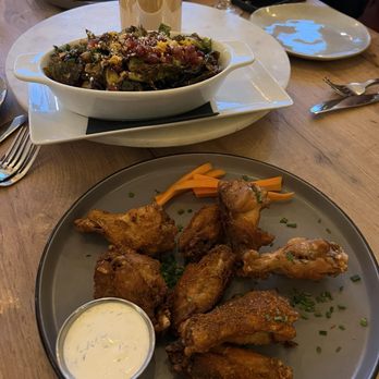 Greer Southern Table - Wings and Brussel Sprouts - Southern Near Me - Norwalk, Connecticut