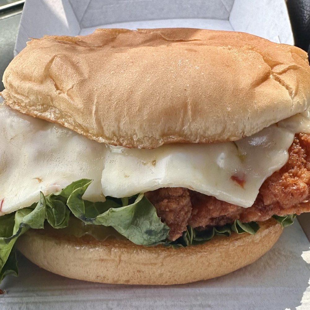 Chick-fil-A - Spicy Deluxe Sandwich - Fast Food Near Me - Winston Salem, North Carolina Chick-fil-A - Spicy Deluxe Sandwich - Fast Food Near Me - Winston Salem, North Carolina