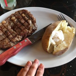 Delicious steak. Cooked to perfection. Large size.