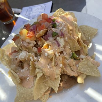 Perfect Pear Bistro - Hummus nachos - New American Near Me - Tempe, Arizona