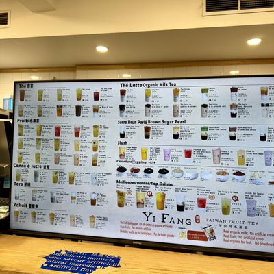 Yifang Taiwan Fruit Tea by null