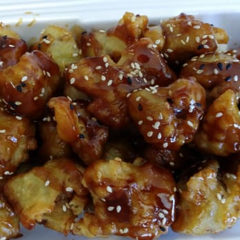 Teriyaki Express - Super close up of the popcorn chicken bowl $5.95 - Japanese Near Me - Fullerton, California Teriyaki Express - Super close up of the popcorn chicken bowl $5.95 - Japanese Near Me - Fullerton, California