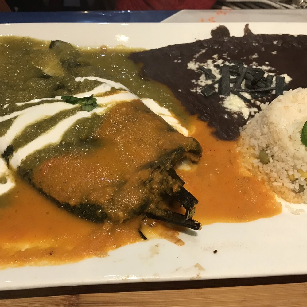 Grandma's Kitchen - The special! Chili relleno. The sauce was to die for! Could have gotten beef, but my MIL opted for cheese. Oh my, so good! No egg! - Mexican Near Me - Walla Walla, Washington Grandma's Kitchen - The special! Chili relleno. The sauce was to die for! Could have gotten beef, but my MIL opted for cheese. Oh my, so good! No egg! - Mexican Near Me - Walla Walla, Washington