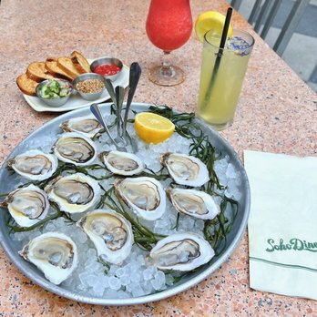 Soho Diner - Oysters in the garden! - Diners Near Me - New York, New York Soho Diner - Oysters in the garden! - Diners Near Me - New York, New York