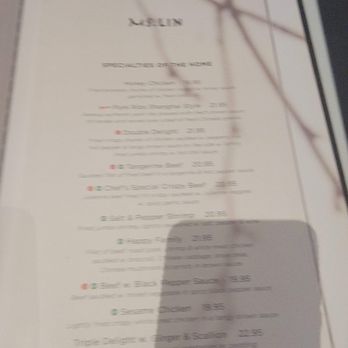 Ms. Lin Chinese Cuisine - Menu - Chinese Near Me - Millburn, New Jersey