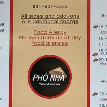 Pho Nha - Pho Na Phone Number - Vietnamese Near Me - Hollister, California