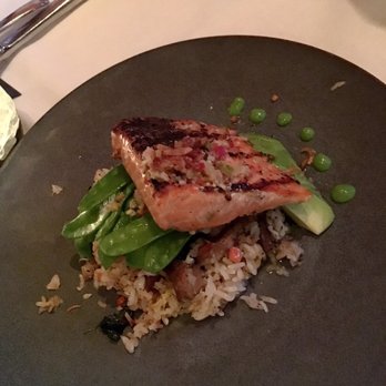 Lulou's Restaurant - The CHARRED SALMON was very good, although the rice could have been cooked a bit longer. - American Near Me - Reno, Nevada Lulou's Restaurant - The CHARRED SALMON was very good, although the rice could have been cooked a bit longer. - American Near Me - Reno, Nevada