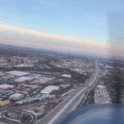 Toronto Buttonville Municipal Airport - Over the highway near buttonville airport