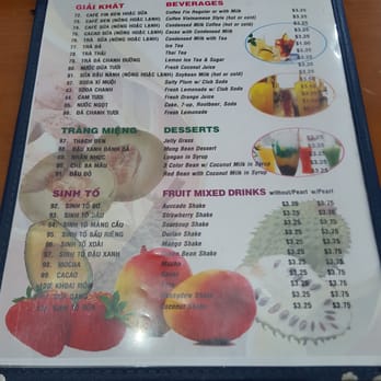 Pho Nguyen - 7/3/16: menu pg 3 - Vietnamese Near Me - Milpitas, California