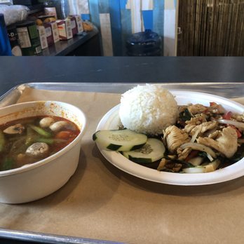 Thai Street - Tom yum goong and Prad Gra Pro, was so delicious. - Thai Near Me - Baltimore, Maryland Thai Street - Tom yum goong and Prad Gra Pro, was so delicious. - Thai Near Me - Baltimore, Maryland