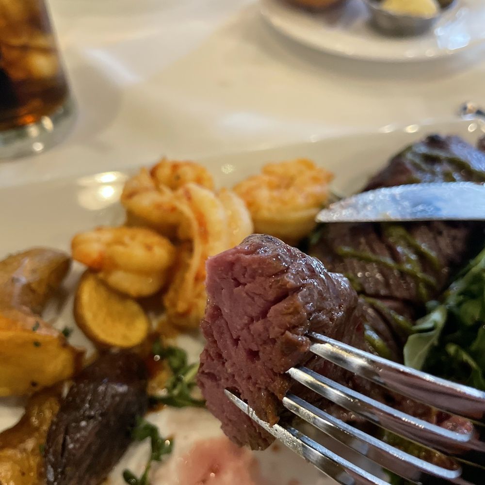 La Jolla Groves - Hanger steak medium rare - New American Near Me - Provo, Utah