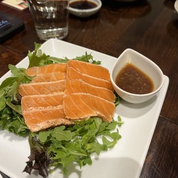 Sushi Hiroyoshi - Scottish Salmon Sashimi Salad - Japanese Near Me - Las Vegas, Nevada Sushi Hiroyoshi - Scottish Salmon Sashimi Salad - Japanese Near Me - Las Vegas, Nevada