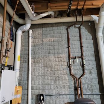 Callahan Plumbing and More - Vent for a tankless and a soft water softener install - Plumbing Near Me Callahan Plumbing and More - Vent for a tankless and a soft water softener install - Plumbing Near Me
