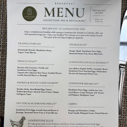 Everything Excellent breakfast menu Everything Excellent breakfast menu