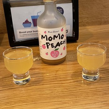 Afuri Ramen + Dumpling - Peach momo, aichi ($32.00 for 300 ml) - Ramen Near Me - Vancouver, British Columbia