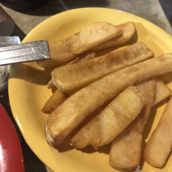 Round the Clock - Reheated fries so greasy and nasty - American Near Me - Highland, Indiana