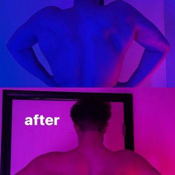 Sedgwick Bodywork - client before & after of muscle imbalance worked out by massage - Massage Therapy Near Me - Gardena, California Sedgwick Bodywork - client before & after of muscle imbalance worked out by massage - Massage Therapy Near Me - Gardena, California