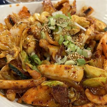 Narrow Street 512 - Spicy Squid - Korean Near Me - Austin, Texas Narrow Street 512 - Spicy Squid - Korean Near Me - Austin, Texas