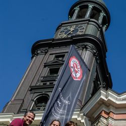 Curryphäe - Catering von Curryphäe am Michel (St. Michaelis Kirche) kam bei den Gästen aus Köln richtig gut an!