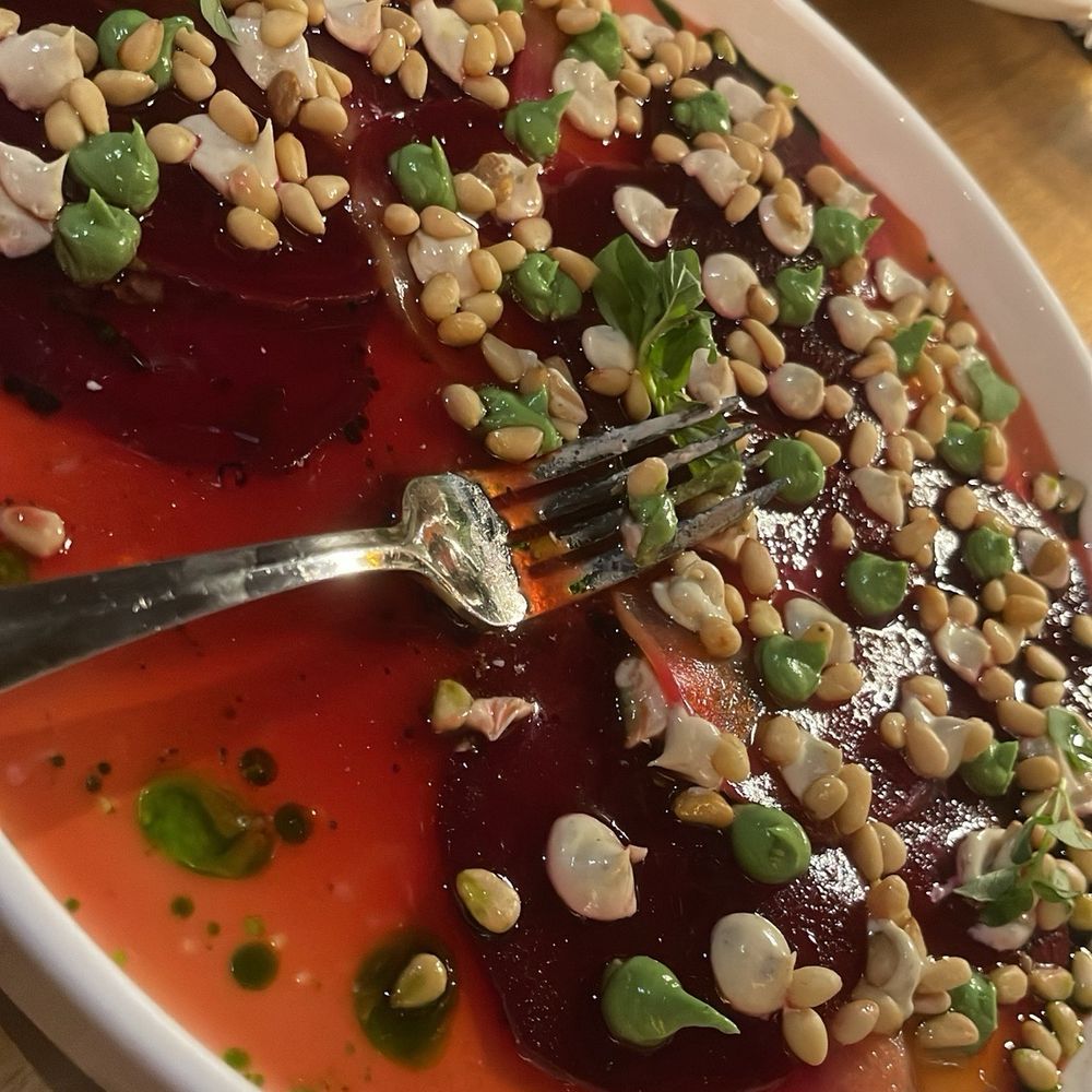 Katsin - Beet carpaccio - Seafood Near Me - Glendale, California