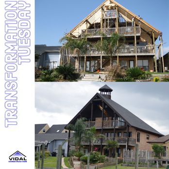 Vidal Construction - Impacted by hurricane winds, this roof and home were transformed. We love the new spiral staircase. #homeimprovement #roof #roofing #roofer - General Contractors Near Me - San Antonio, Texas Vidal Construction - Impacted by hurricane winds, this roof and home were transformed. We love the new spiral staircase. #homeimprovement #roof #roofing #roofer - General Contractors Near Me - San Antonio, Texas