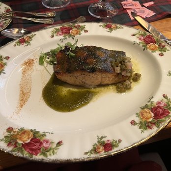 Balmoral Restaurant - The Ben Nevis Chili and Honey Grilled Salmon - Scottish Near Me - St Charles, Illinois