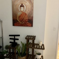 The reiki session room