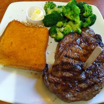Sizzler - Ribeye, broccoli, toast - Seafood Near Me - San Bernardino, California Sizzler - Ribeye, broccoli, toast - Seafood Near Me - San Bernardino, California