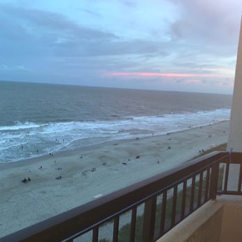 Compass Cove Resort - Balcony view from our suite - Resorts Near Me - Myrtle Beach, South Carolina