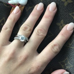 Natural looking gel nails