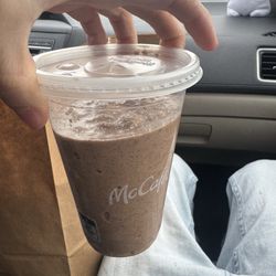 McDonald's - Mocha Frappé not filled at all