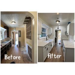 Espinoza’s Remodeling - Before and after remodeling