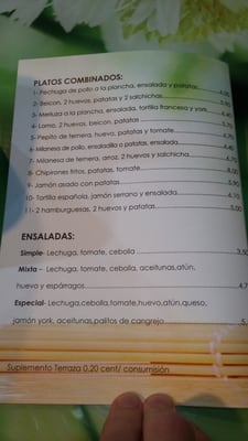 Menu photo 1 Bambú Santiago de Compostela, C