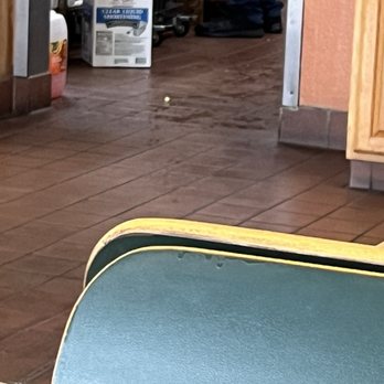 No 1 China Express - Super dirty floor where meat fell - Chinese Near Me - North Highlands, California No 1 China Express - Super dirty floor where meat fell - Chinese Near Me - North Highlands, California