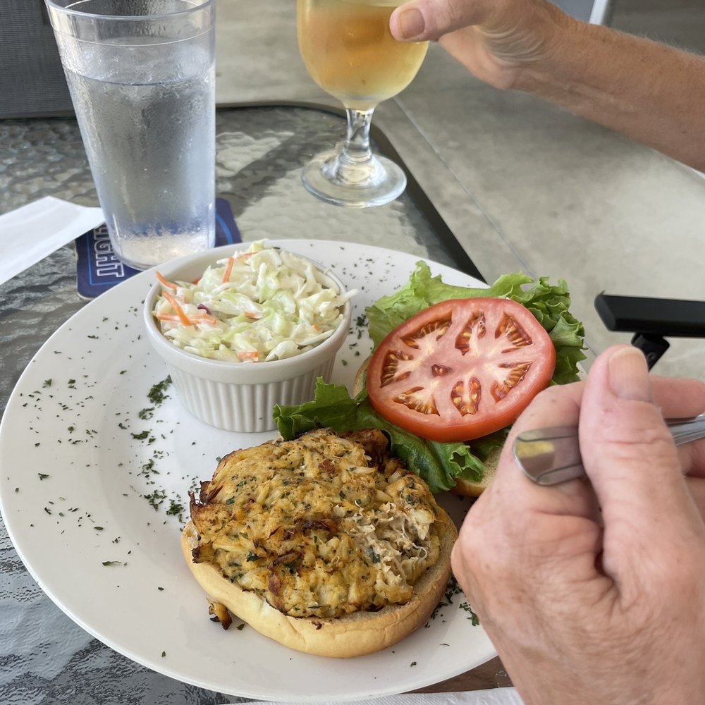 Chesapeake House - Crab cake sandwich - Seafood Near Me - Placida, Florida