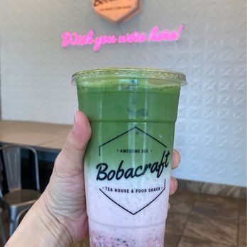 Bobacraft Cafe - 4/11/21 Pink Matcha - Bubble Tea Near Me - Alhambra, California Bobacraft Cafe - 4/11/21 Pink Matcha - Bubble Tea Near Me - Alhambra, California