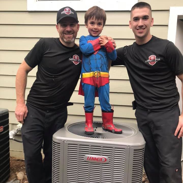 Slide of Perfect Star Heating, Cooling, & Electrical