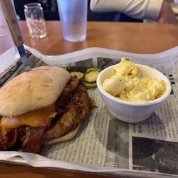 The Outpost - Hog Wild with potato salad