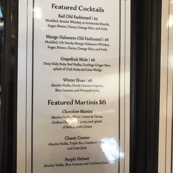 Manor On Main - Featured Cocktails & Martinis menu - Steakhouses Near Me - Wausaukee, Wisconsin