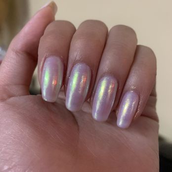 Divine Nails And Lashes - Another beautiful chrome gel manicure by Dianne :) - Nail Salons Near Me - Irvine, California Divine Nails And Lashes - Another beautiful chrome gel manicure by Dianne :) - Nail Salons Near Me - Irvine, California