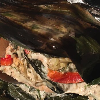 Royal Thai Restaurant - Salmon wrapped in banana leaf - Thai Near Me - San Rafael, California Royal Thai Restaurant - Salmon wrapped in banana leaf - Thai Near Me - San Rafael, California