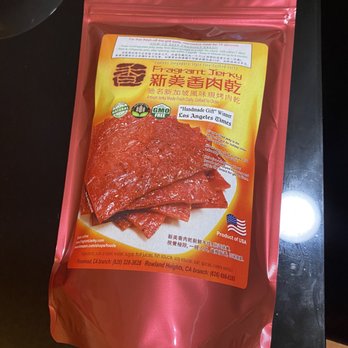 Fragrant Jerky - Spicy flavor pork jerky - Chinese Near Me - Rosemead, California