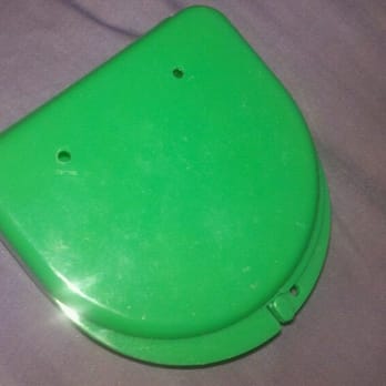 Caswell Orthodontics - Green retainers case - Orthodontists Near Me - Honolulu, Hawaii