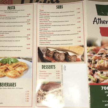 Athens Pizza - Menu - Pizza Near Me - Athens, Georgia