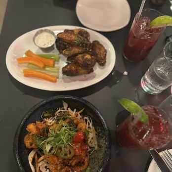 Circa at The Boro - Chicken Wings & Shotgun Shrimp - New American Near Me - Tysons, Virginia