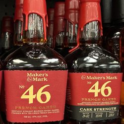 Super 1 Wine & Spirits - Maker's No. 46 French Oaked in regular and Cask Strength.