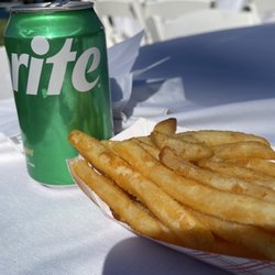 Kooper's Chowhound Burger Wagon - Crispy fries!