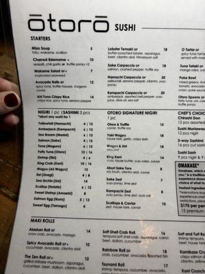 Menu photo 6 Otoro Plantation, FL